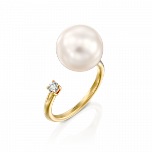 Pearl Jewelry: Pearl & Diamond Ring RI3730.0.02.01