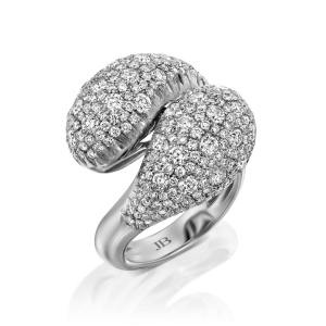 Outlet: Kissing Diamond Teardrop Ring RI6021.1.26.01