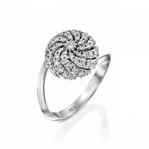 Women's Rings: Spiral Diamonds Ring RI6045.1.13.01