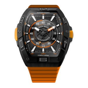 Elegant Luxury Watches: Skafander 43 Mm SKF43SCDTTTNRBR(OR)