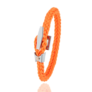 Albanu: Orange Rope Bracelet TAK3TCMORROSENO12