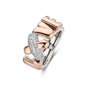 Women's Diamond Jewelry: Kisses 1108 Ring TM1108D(2P)