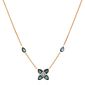 Gemstone Jewelry: Fiji Necklace 3038 TN3038LBTBTP