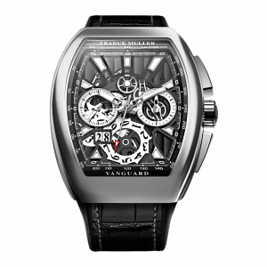 Franck Muller Watches: Vanguard Grande Date 45 Mm V45CCGDSQTBR(NR)AC